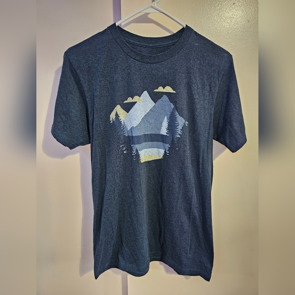 Sonoma Blue Mountain Landscape Men's Small Graphic T-Shirt